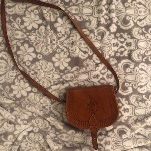 Brown satchel